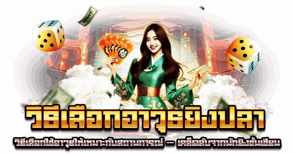 วิธีเลือกอาวุธยิงปลา
